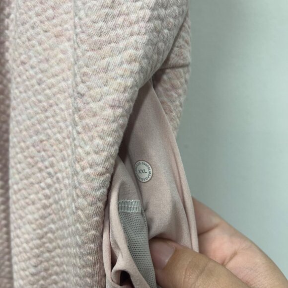 Lululemon At Ease Jogger 29" Heathered Pink Mist / White XXL - Picture 6 of 7